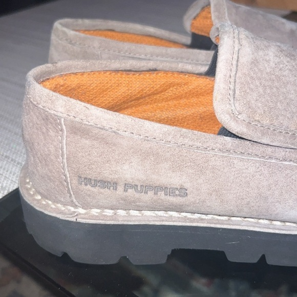 Hush Puppies Taupe Loafers - Picture 8 of 14